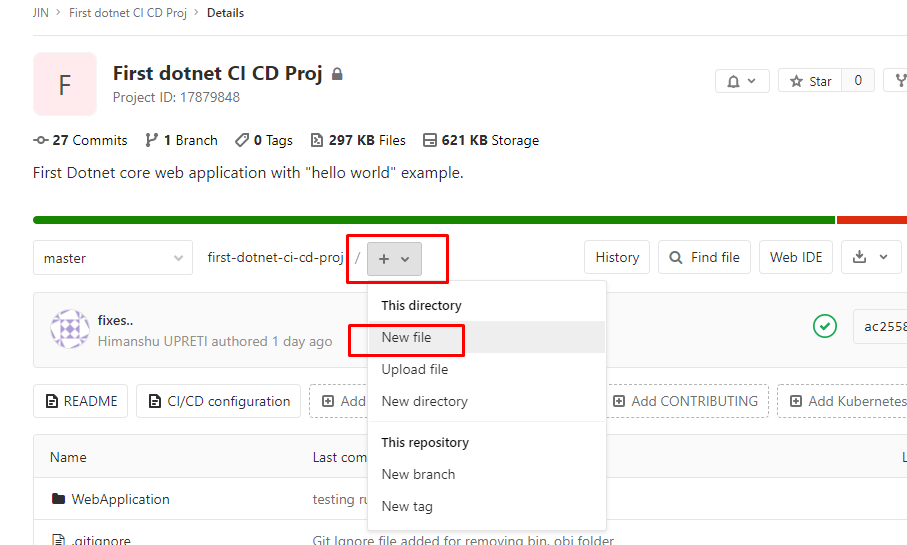 Creating Image Using Yml File In Gitlab Creating Image Using Yml File In Gitlab