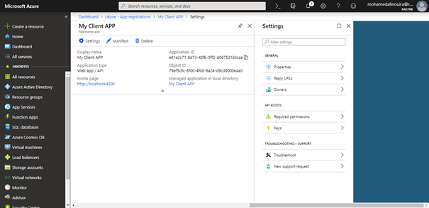 Azure Active Directory - Create Applications, Add Scopes And Add API Access