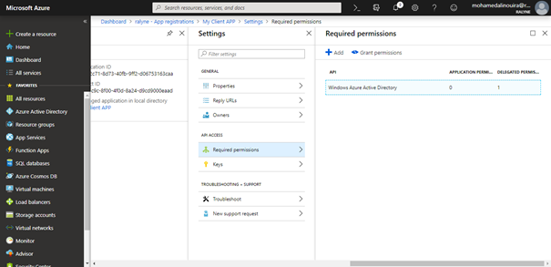 Azure Active Directory - Create Applications, Add Scopes And Add API Access