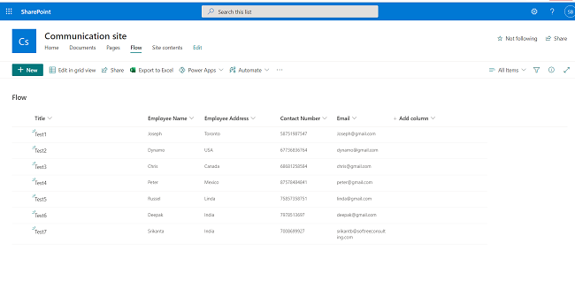 Create A Style HTML Table In An Email Using Power Automate