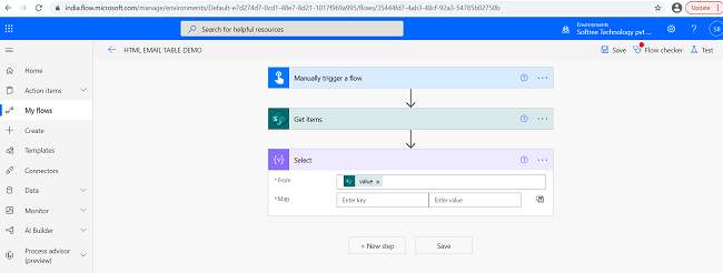Create A Style HTML Table In An Email Using Power Automate