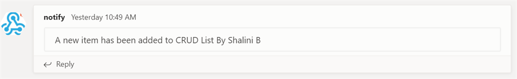 Configuring SharePoint Notification In Teams Using Flows