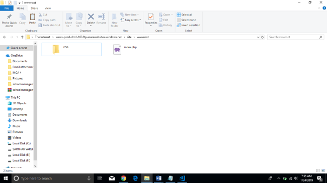 Create Web App In Azure And Publish Using File Explorer