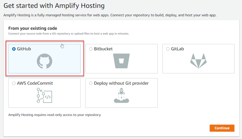 AWS Amplify To Host React Frontend With Cognito Authentication