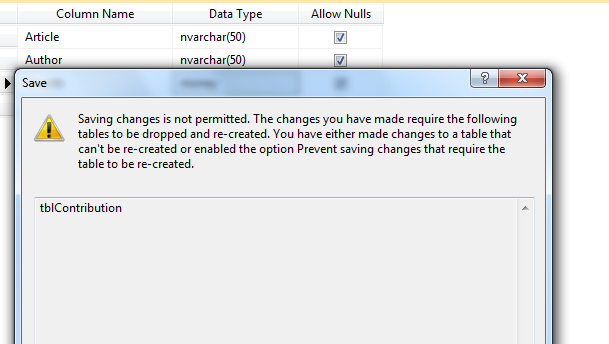 Alter Table Columns And Datatypes Without Deleting The Table