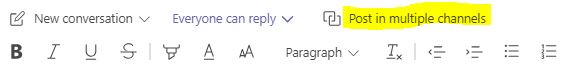 How To Edit Announcements Posted In Multiple Channels In Microsoft Teams