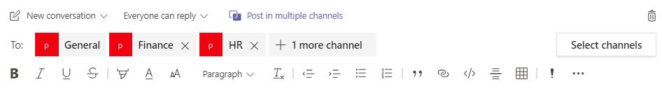 How To Edit Announcements Posted In Multiple Channels In Microsoft Teams