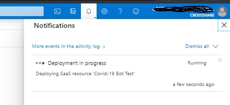 COVID-19 Assessment BoT Development And Deployment