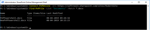 Add and Manage SharePoint Files Using PnP PowerShell