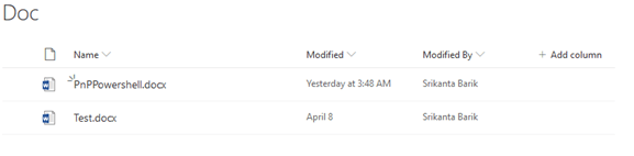 Add and Manage SharePoint Files Using PnP PowerShell