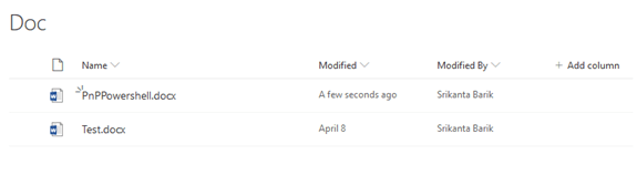 Add and Manage SharePoint Files Using PnP PowerShell