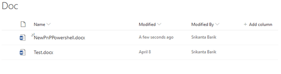 Add and Manage SharePoint Files Using PnP PowerShell