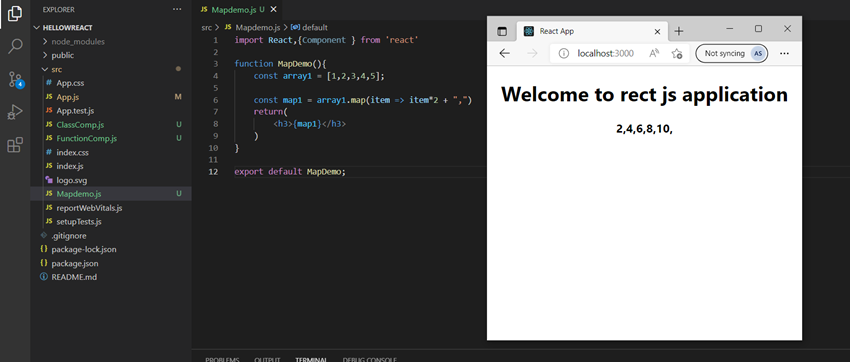 Map Method In React JS