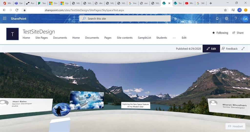 Exploring The New Modern Feature Space On Modern SharePoint