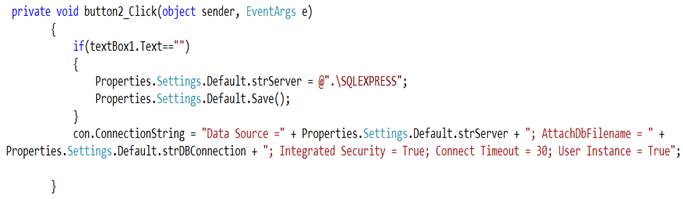 A Simple Way to Change SQL Server Connection String Programmatically in C#