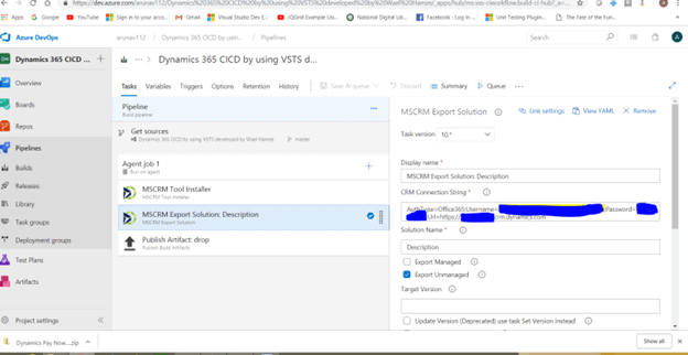 Export And Import Solution From One Environment To Another Using Continuous Integration And Deployment Using Visual Studio Team Services