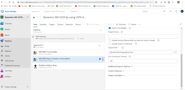 Export And Import Solution From One Environment To Another Using Continuous Integration And Deployment Using Visual Studio Team Services