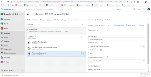 Export And Import Solution From One Environment To Another Using Continuous Integration And Deployment Using Visual Studio Team Services