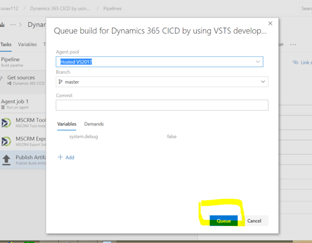 Export And Import Solution From One Environment To Another Using Continuous Integration And Deployment Using Visual Studio Team Services