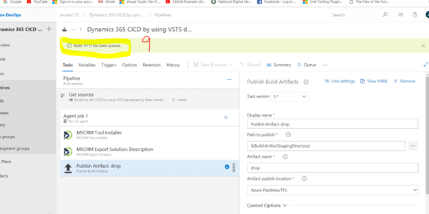 Export And Import Solution From One Environment To Another Using Continuous Integration And Deployment Using Visual Studio Team Services