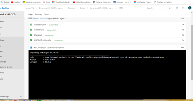 Export And Import Solution From One Environment To Another Using Continuous Integration And Deployment Using Visual Studio Team Services