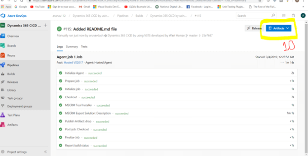 Export And Import Solution From One Environment To Another Using Continuous Integration And Deployment Using Visual Studio Team Services