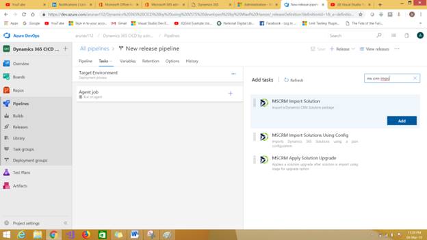 Export And Import Solution From One Environment To Another Using Continuous Integration And Deployment Using Visual Studio Team Services