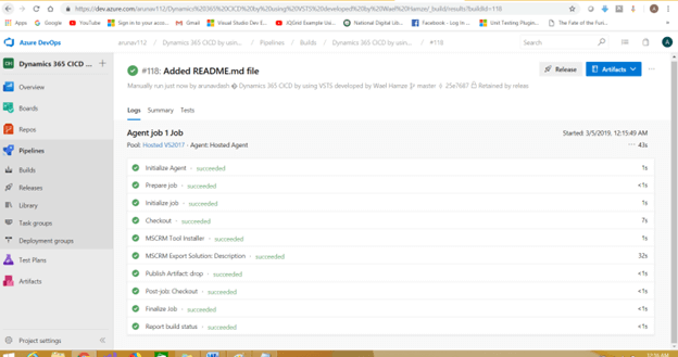 Export And Import Solution From One Environment To Another Using Continuous Integration And Deployment Using Visual Studio Team Services