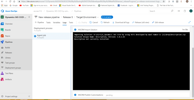 Export And Import Solution From One Environment To Another Using Continuous Integration And Deployment Using Visual Studio Team Services