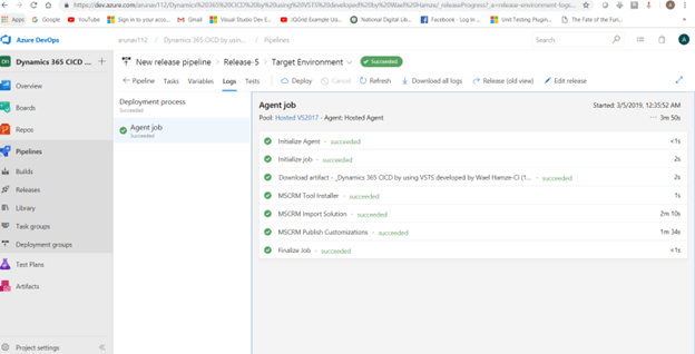 Export And Import Solution From One Environment To Another Using Continuous Integration And Deployment Using Visual Studio Team Services