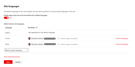 New Multilingual Feature in SharePoint Modern Sites