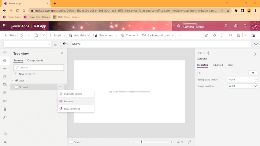 Power Apps - SortByColumns & Search using Data Table