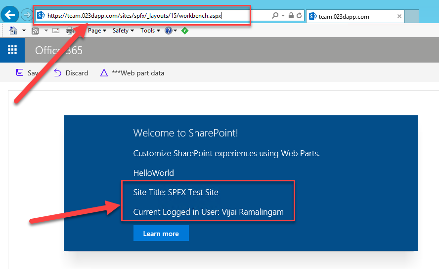 How To Connect Your Client-side Web Part To Access SharePoint Page Context