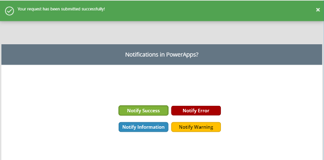 How To Show A Message In PowerApps
