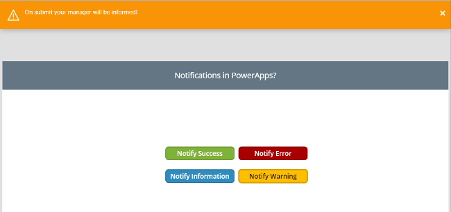 How To Show A Message In PowerApps