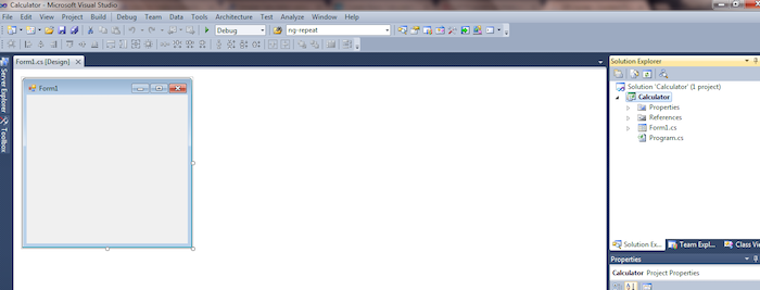Create A Calculator Using C# Application