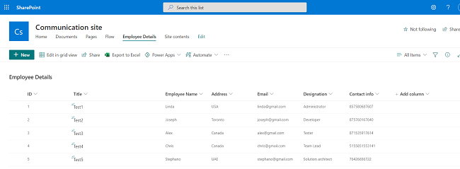 Grant Permission A User In SharePoint List Item By Using Flow