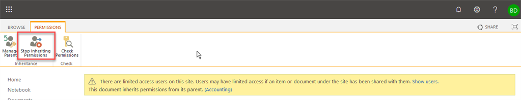 How To Manage Permissions In SharePoint Office 365