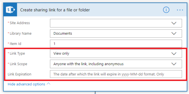 Share Document From SharePoint Online To Outside User