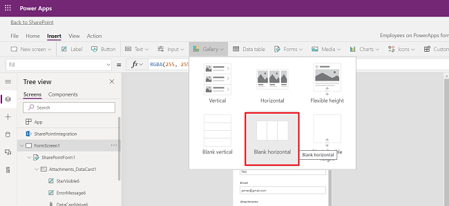 Tabbed Form In Power Apps