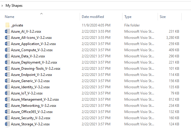 Adding Azure Architecture Icons to MS Visio