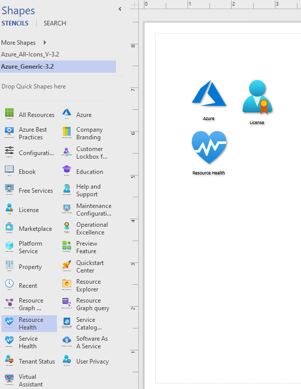 Adding Azure Architecture Icons to MS Visio
