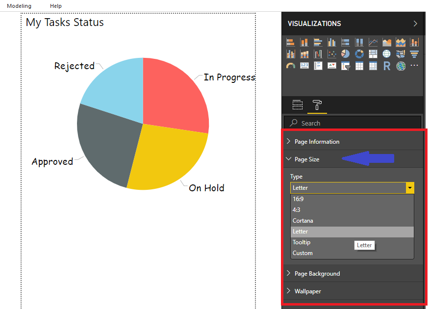 Power BI Page Level Styling