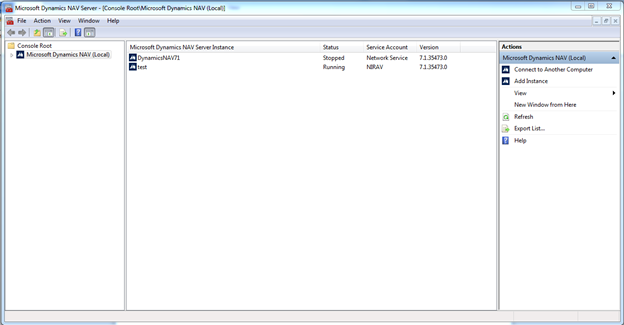 Microsoft Dynamics Navision Administration