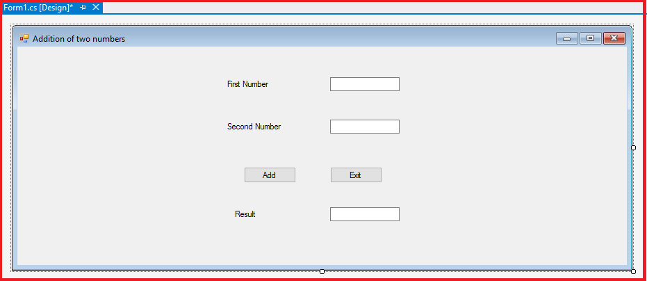 how to run second form in c# windows application