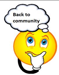 back to community