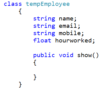 Inheritance In C#