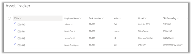 PowerApps With A SharePoint List