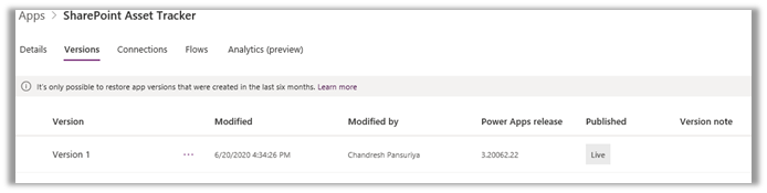 PowerApps With A SharePoint List