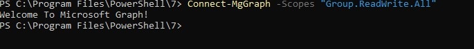 Install the Microsoft Graph PowerShell Module